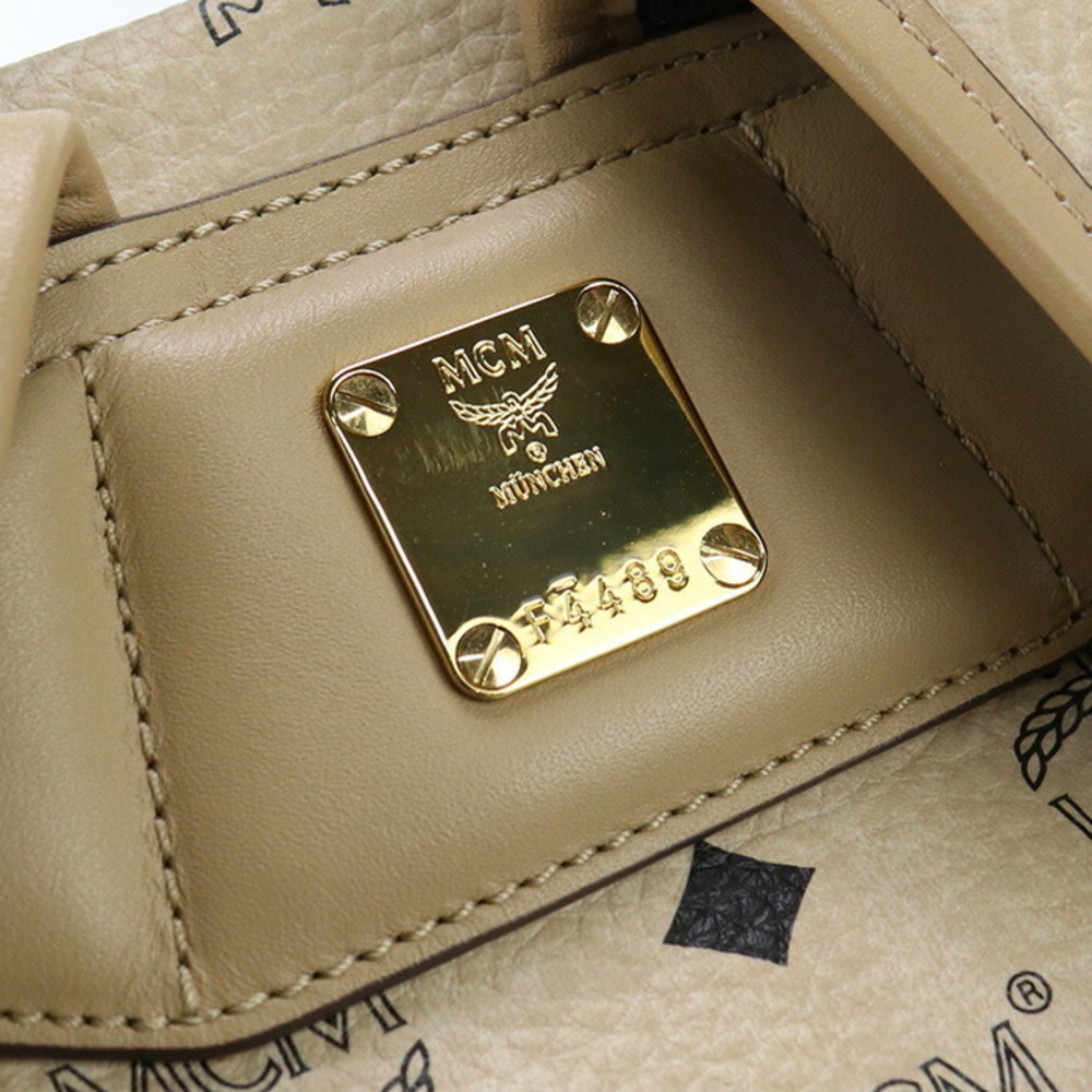 Mcm Backpack Tan - image 6